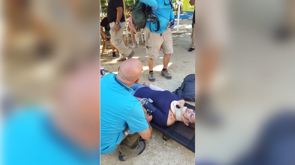  Realizan simulacro de b&uacute;squeda y rescate en playa Poza de las Mujeres de Manat&iacute; 