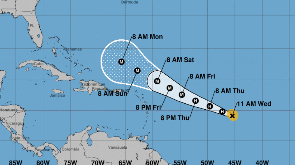  La Tormenta Tropical Lee cerca de alcanzar fuerza de huracán 