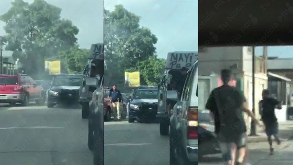  Video: Estaba chillando goma en Ponce, la polic&iacute;a los &ldquo;Pill&oacute;&rdquo; dejaron la guagua y se fueron a correr 