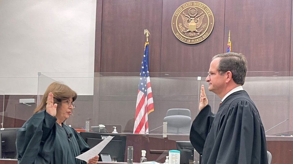  Ra&uacute;l Arias-Marxuach juramenta como juez presidente del Tribunal federal en Puerto Rico 