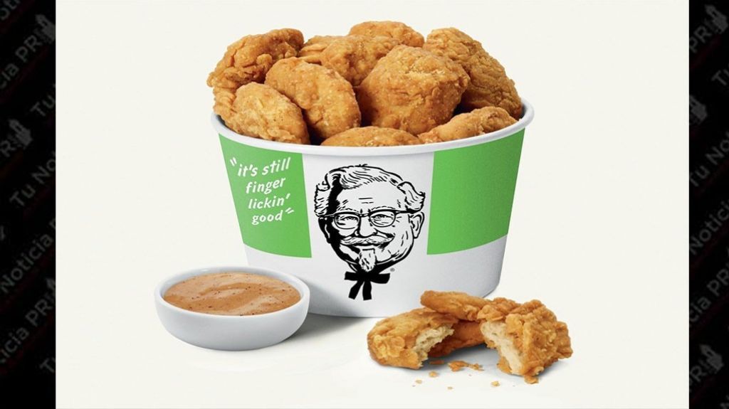  Kentucky Fried Chicken USA se suma a la moda de la "carne" a base de vegetales 