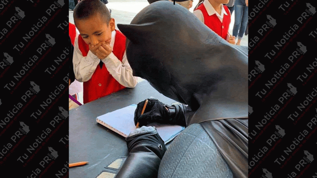  La historia detr&aacute;s de la emoci&oacute;n de un ni&ntilde;o v&iacute;ctima de bullying que conoci&oacute; a Batman 