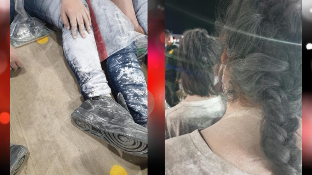  Migrantes con cal de pies a cabeza, un nuevo peligro para evitar a la &ldquo;migra&ldquo; 