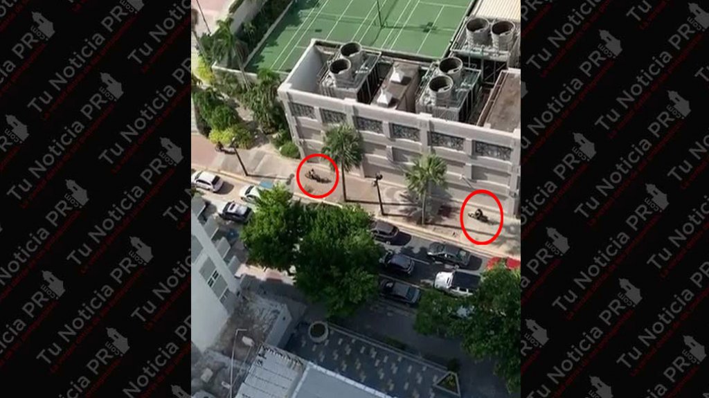  Publican video del desorden ayer en Condado, motoras transitando por las aceras 
