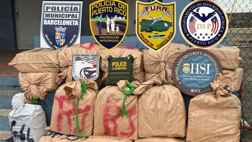  Incautan 744 Kilos de Coca&iacute;na en Vega Baja Valorados en 7 Millones de D&oacute;lares 