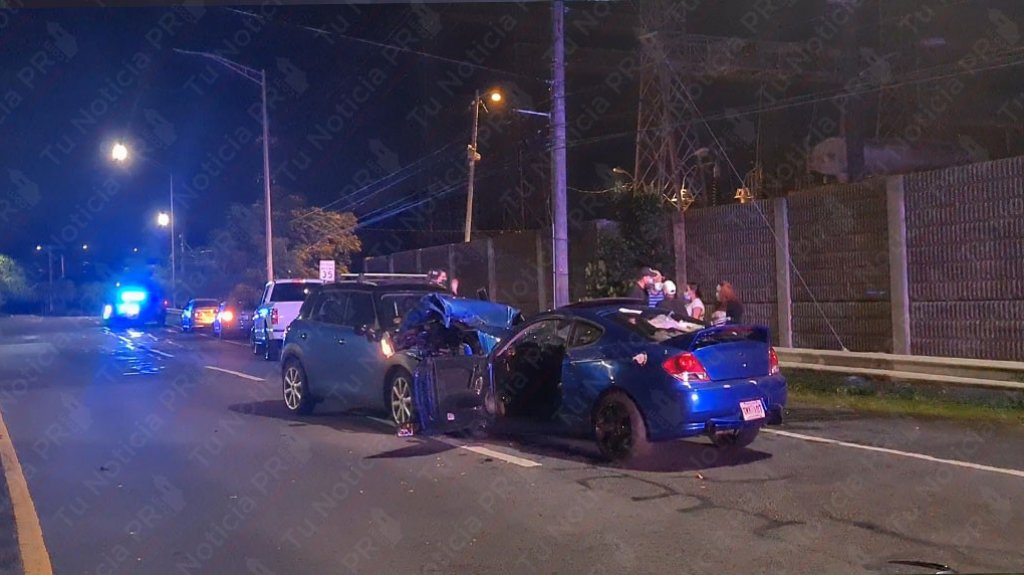  Video: Mujer que conduc&iacute;a en contra del tr&aacute;nsito por Bayam&oacute;n causa accidente fatal 