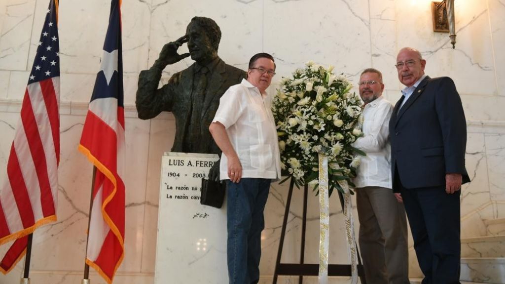  PNP conmemora natalicio de Don Luis A. Ferr&eacute; 