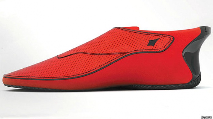 Los zapatos que sirven para buscar direcciones