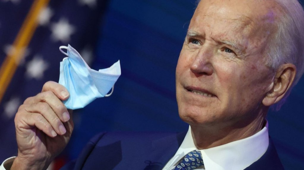  Joe Biden suplica a los estadounidenses que lleven mascarilla 