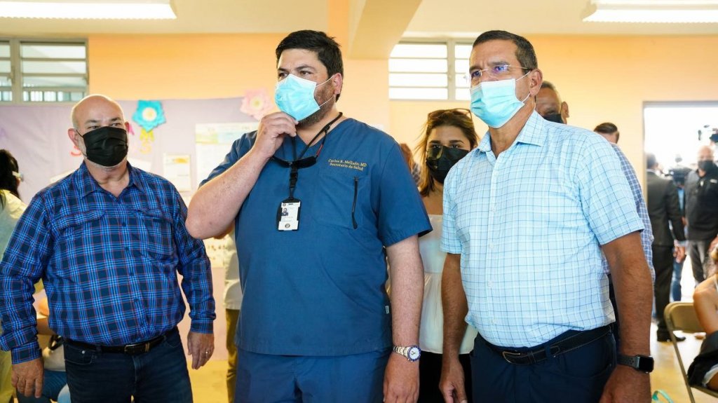  Gobernador y secretario de Salud reiteran importancia de la vacunaci&oacute;n 