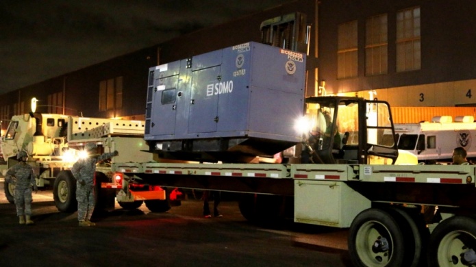 Fotos: Guardia Nacional ya comenzÃ³ distribuciÃ³n de generadores elÃ©ctricos