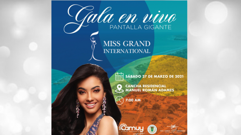  Municipio de Camuy instala pantalla gigante para seguir la gala de Miss Grand International 