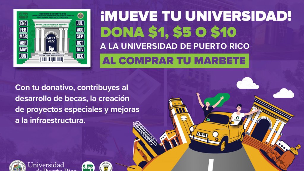  Marbete de 2022 ser&aacute; alusivo al RUM 