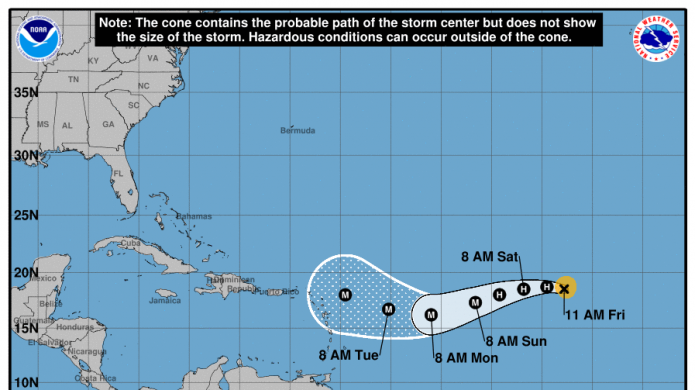 Ligero reajuste en la posible trayectoria de Irma; sin embargo, continÃºa la incertidumbre. 