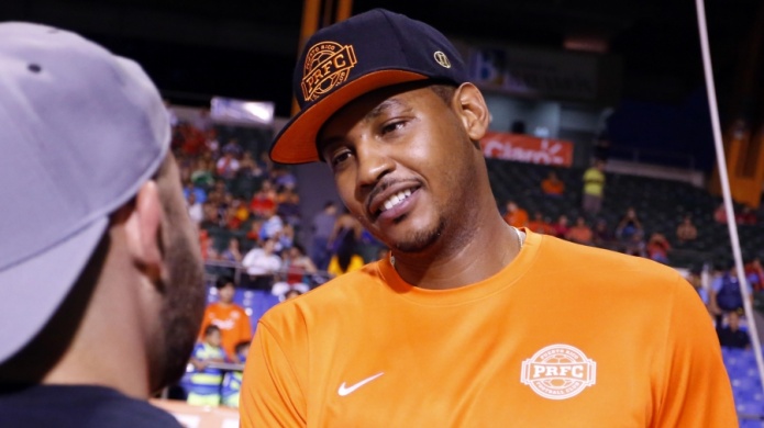 FundaciÃ³n Carmelo Anthony remodela la octava cancha de baloncesto en la isla