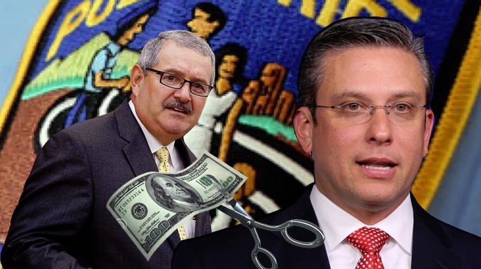 Encontronazo entre el Superintendente y el Gobernador por beneficios de los policías 