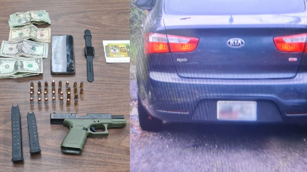  Arrestan a &rdquo;Chamaquito&rdquo; de 18 a&ntilde;os en Juana Diaz que andaba en un carro robado y le ocupan un arma de fuego 