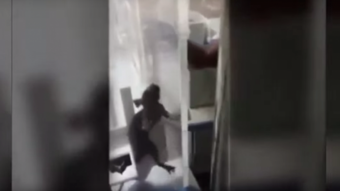 ConmociÃ³n por video de una rata en la incubadora de un bebÃ©