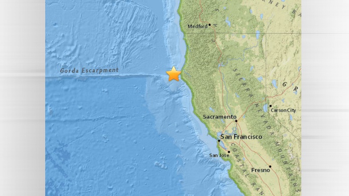 Un sismo de magnitud 4,5 sacude California