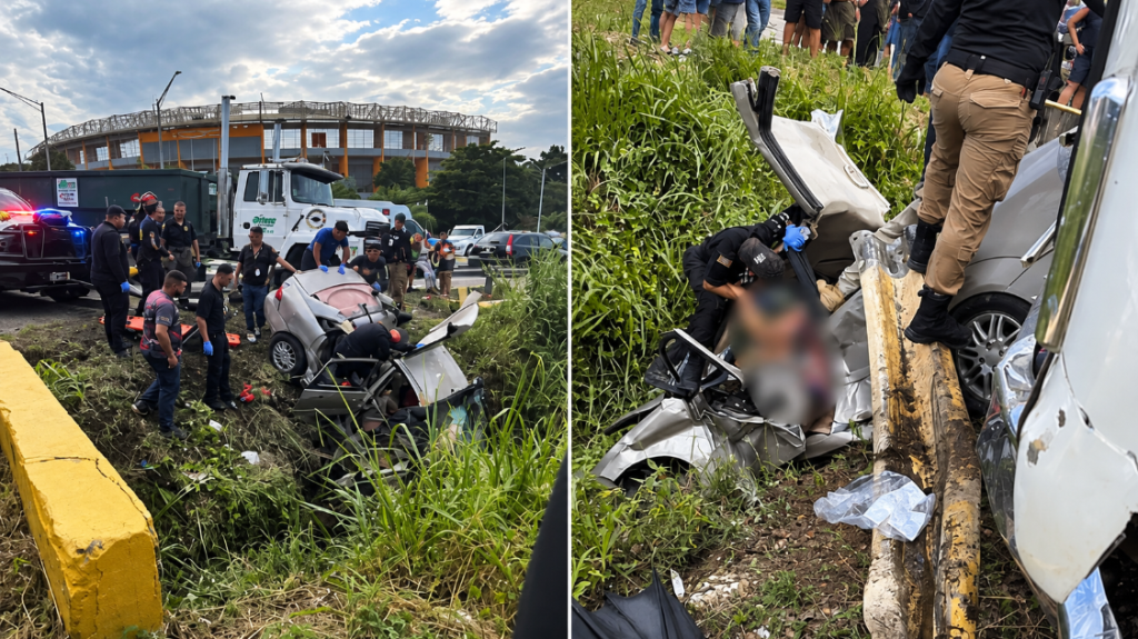  Accidente entre cami&oacute;n y veh&iacute;culo deja personas heridas en la PR-2 en Aguadilla 