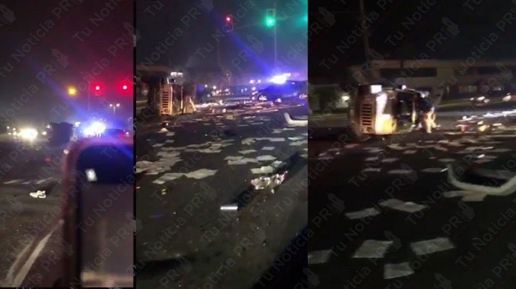  Video: Se reporta accidente de auto grave frente a Los Colobos 