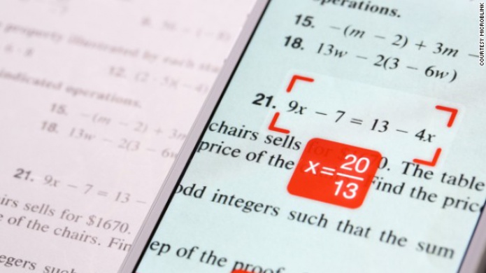 La aplicaciÃ³n PhotoMath te ayuda a resolver ecuaciones con el telÃ©fono