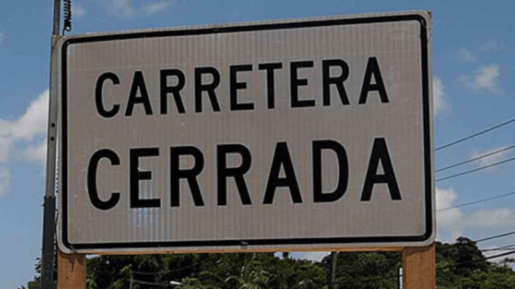  Aviso: Cierre temporal de carretera PR-2 en Bayam&oacute;n 