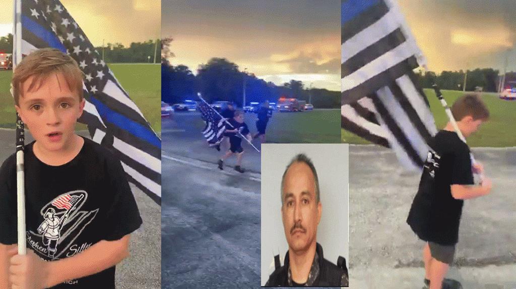  Video: Ni&ntilde;o estadounidense vuelve a correr por los nuestros, esta vez por el guardia de correcci&oacute;n 