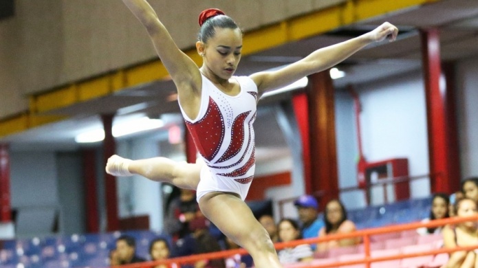 Equipos femeninos de gimnasia cosechan medallas en la Copa Alcalde William Miranda MarÃ­n