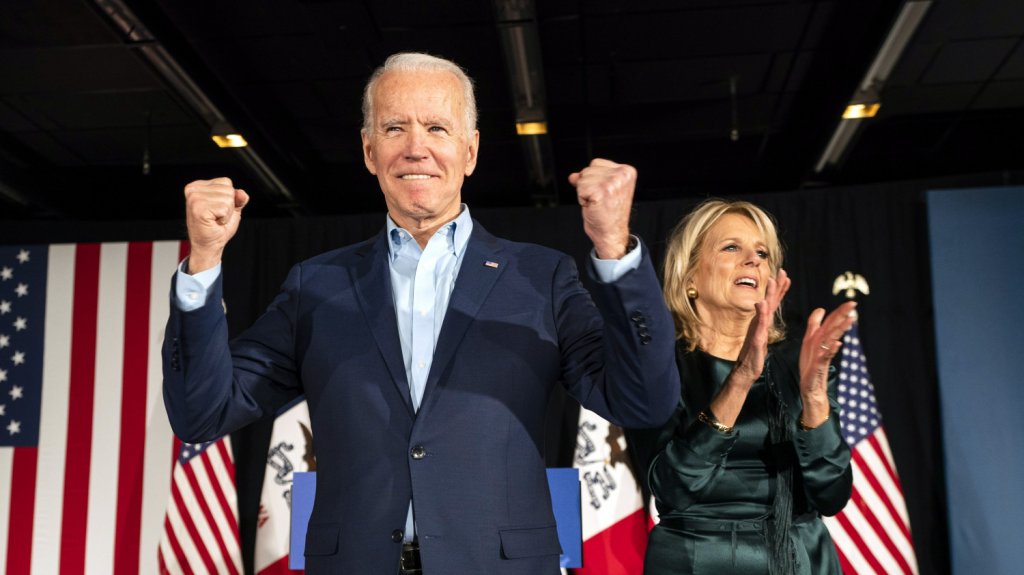  Biden: &ldquo;Tengo la sensaci&oacute;n de que vamos a ganar a lo grande ma&ntilde;ana&ldquo; 