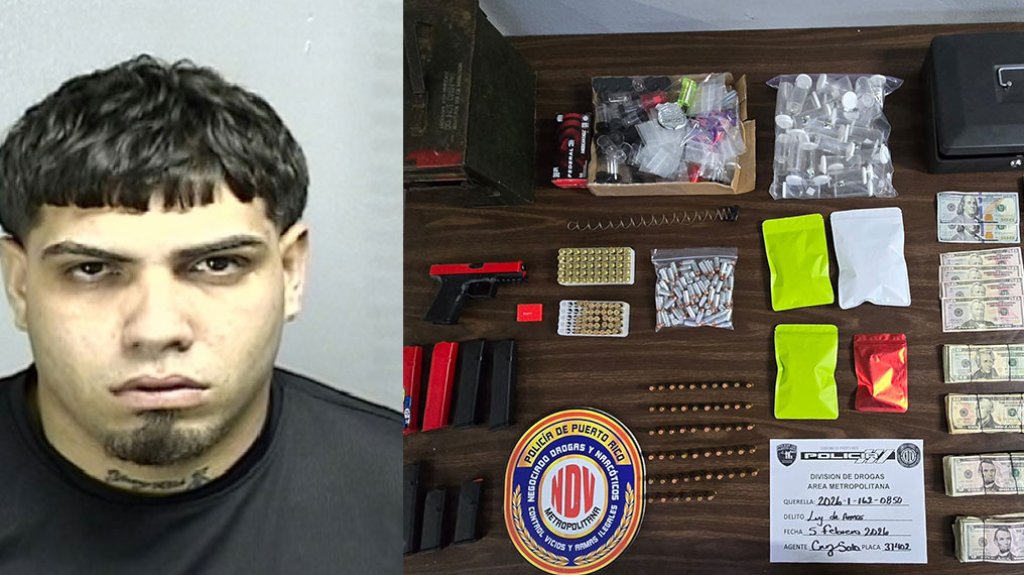  A la c&aacute;rcel arrestado con armas durante allanamiento en caser&iacute;o de San Juan 