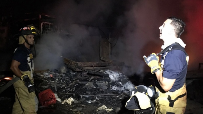 Video: Se Registra fuego de grandes proporciones en Toa Baja 