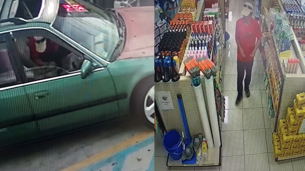  Se Busca: &ldquo;Mangao&rdquo; robando en gasolinera de Ceiba 
