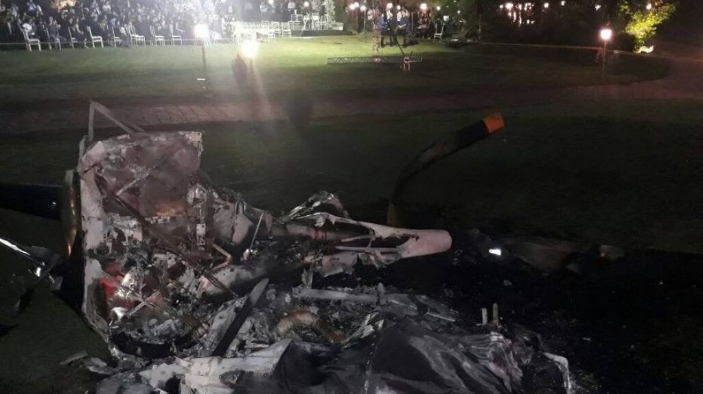  VIDEO: Una novia se estrella en helic&oacute;ptero en Brasil, sobrevive al accidente y acude a su boda 