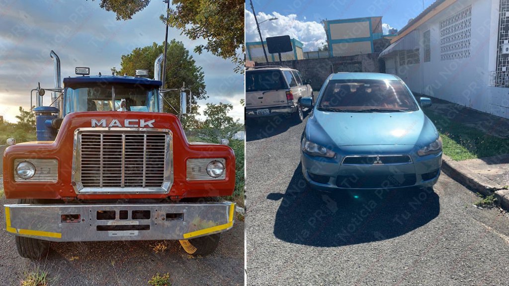  Recuperan un carro robado y un Truck &ldquo;Chapiado&rdquo; durante intervenci&oacute;n policiaca en Mayag&uuml;ez 