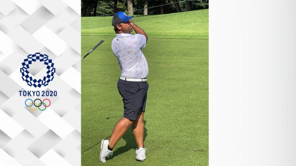  Emocionado el golfista Rafa Campos con su debut ol&iacute;mpico 