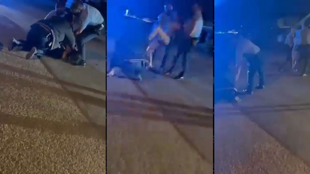  Video: Momento en que mujer arrestada en playa de Salinas agrede a una mujer polic&iacute;a 