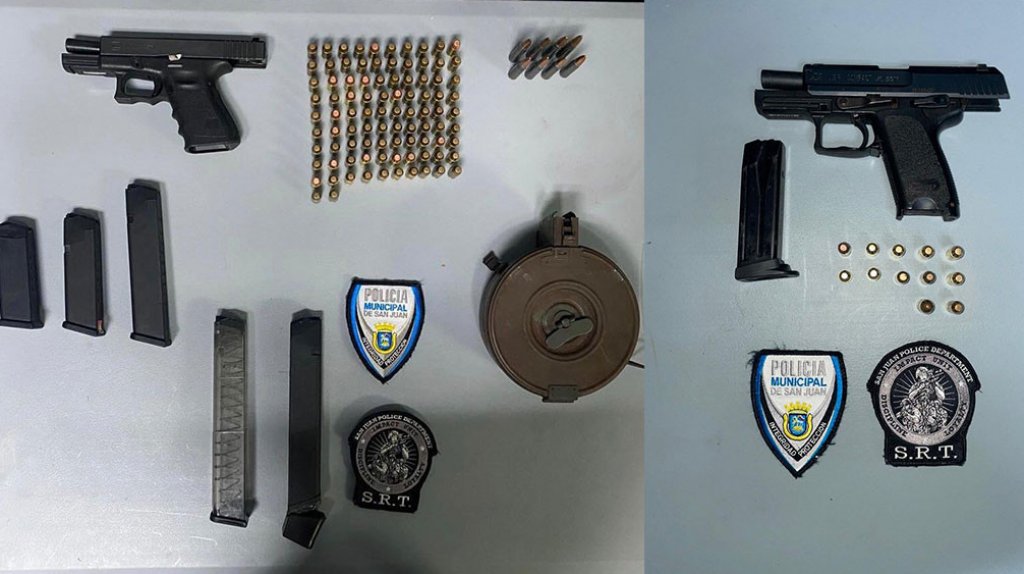  Municipales de San Juan ocupan armas durante intervenciones en puntos 