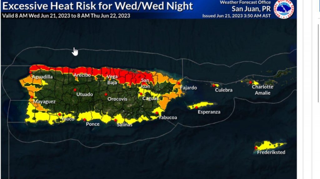  Advertencia de calor para varios municipios 