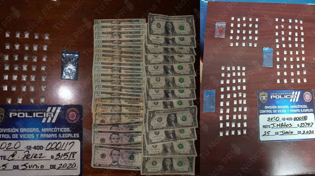  Arrestan una &ldquo;do&ntilde;ita de 55 a&ntilde;os y un Don de 51, con drogas en Fajardo 