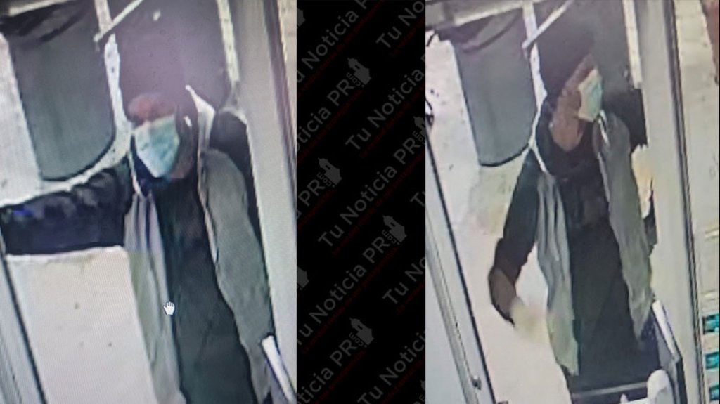  En video hombre que asalt&oacute; gasolinera en Guaynabo 