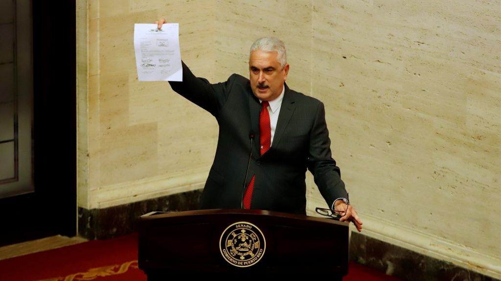  Presidente del Senado anuncia que aspira de nuevo al cargo en 2020 