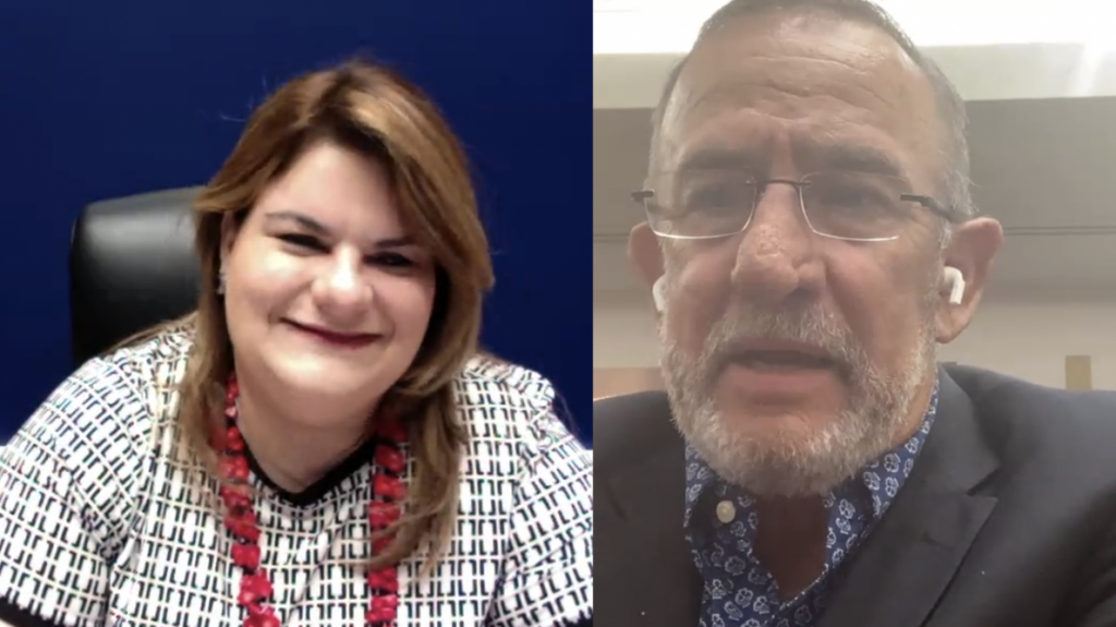  Jenniffer Gonz&aacute;lez discute con Manuel Cidre planes para incentivar el desarrollo econ&oacute;mico de Puerto Rico 