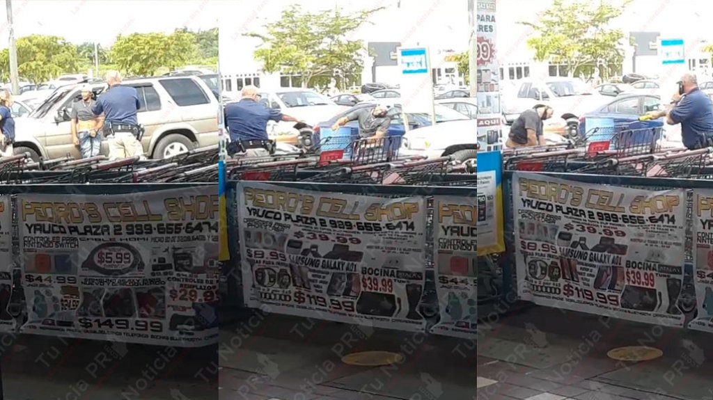  En video: &ldquo;Se puso guapo&rdquo; con una mujer polic&iacute;a en Yauco hasta que recibi&oacute; el &ldquo;Taser&rdquo; 