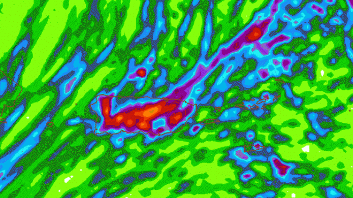 Fuertes lluvias en el pronÃ³stico del fin de semana...
