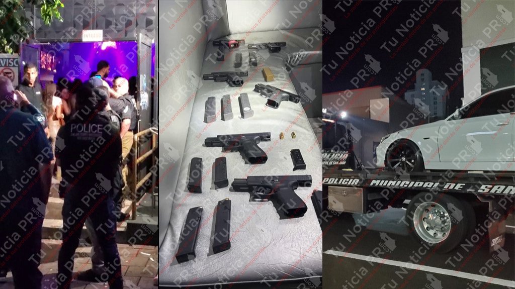  Video: Municipales de San Juan ocupan armas y arrestan pr&oacute;fugo federal en el &ldquo;Party&rdquo; de cumplea&ntilde;os del reguetonero Luar La L 