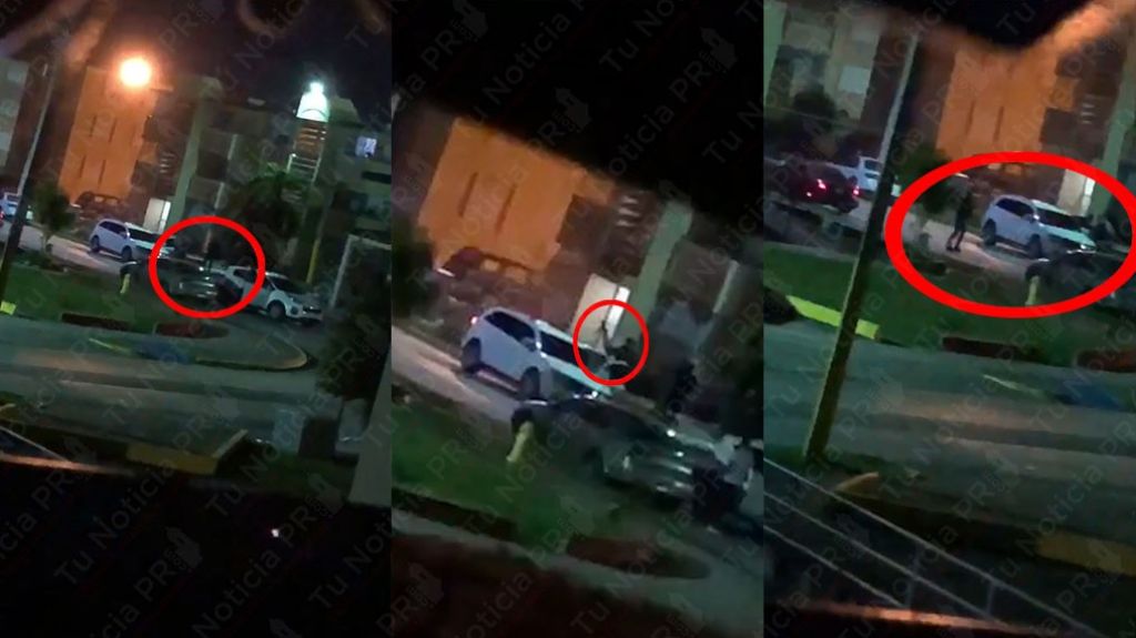  Video: Momento en que "gatilleros" abren fuego contra victimas de la masacre de anoche en San Juan 