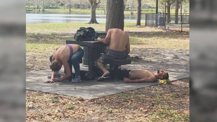 The Walking Dead en la Florida por marihuana sintÃ©tica 