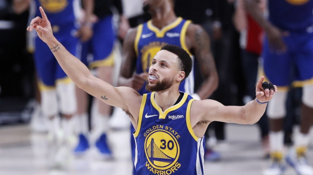  117-119. Curry y Green ponen a los Warriors en las Finales con barrida a los Trail Blazers 