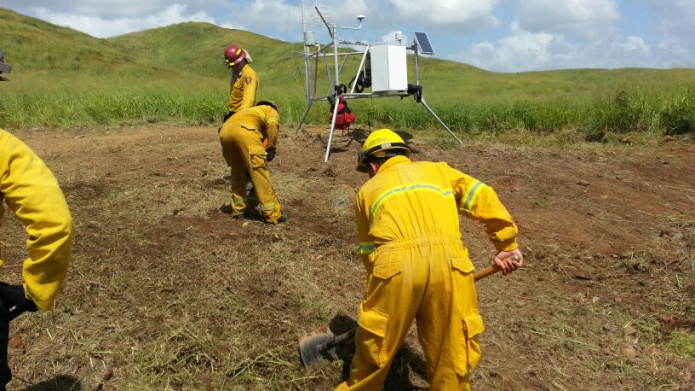 VARIOS FUEGOS FORESTALES EN RUTA DE LA MARATON SAN BLAS EN COAMO